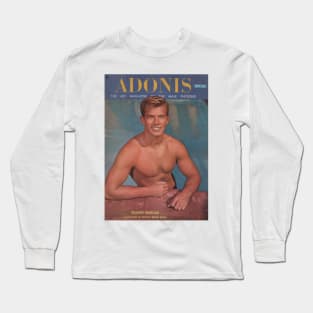 ADONIS Magazine - Vintage Physique Muscle Male Model Magazine Cover Long Sleeve T-Shirt